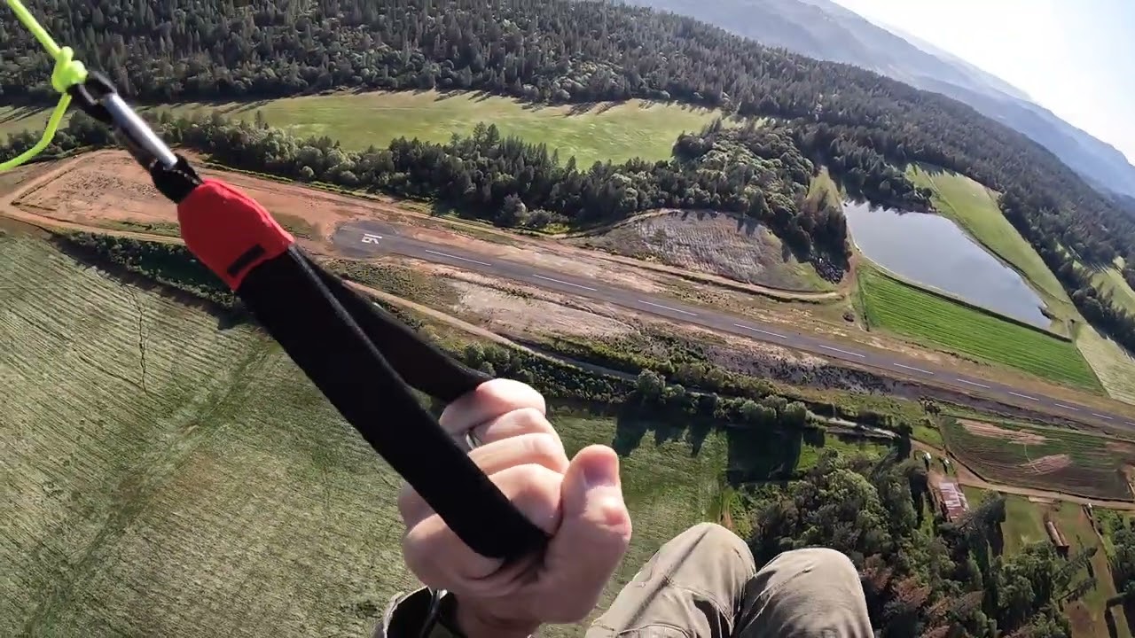 First Paramotor Solo at Home   4K