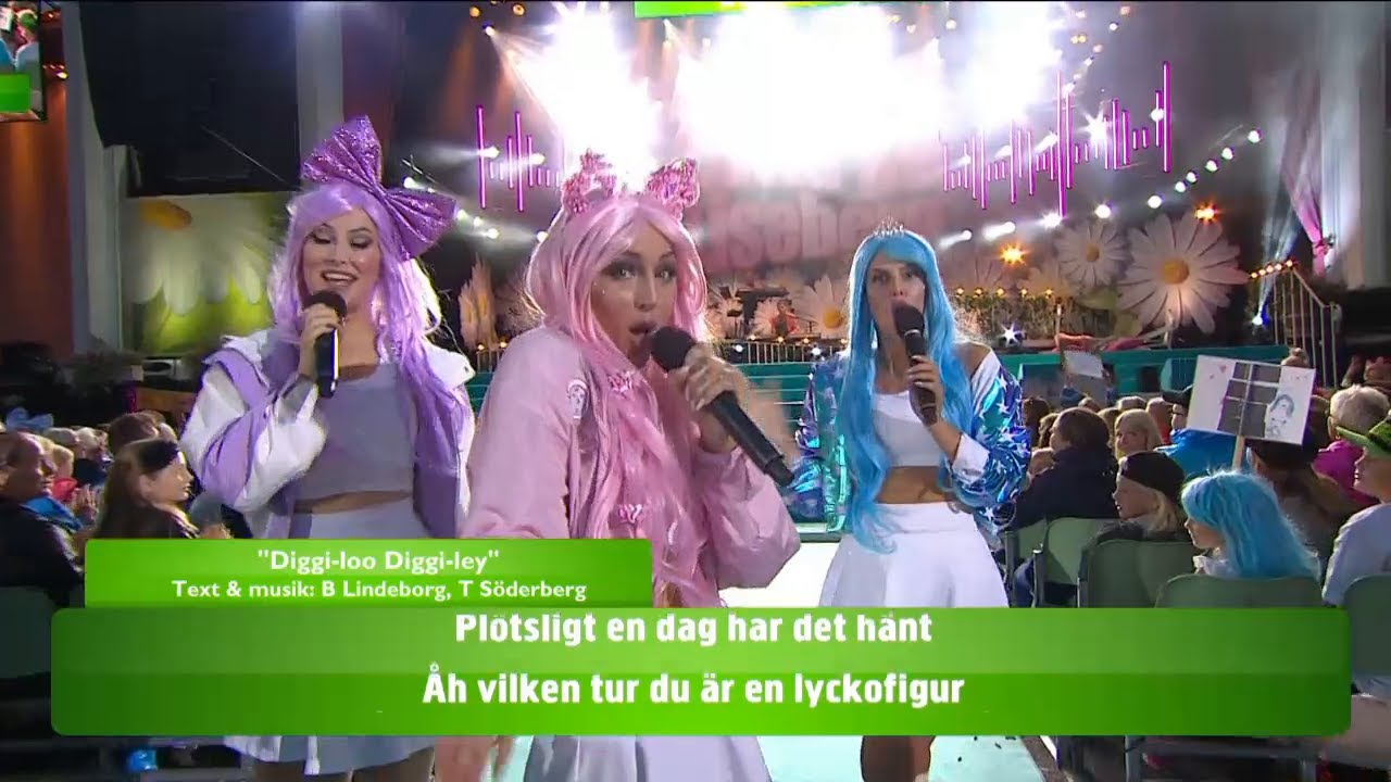 Allsång: Diggiloo diggiley - Lotta på Liseberg (TV4)