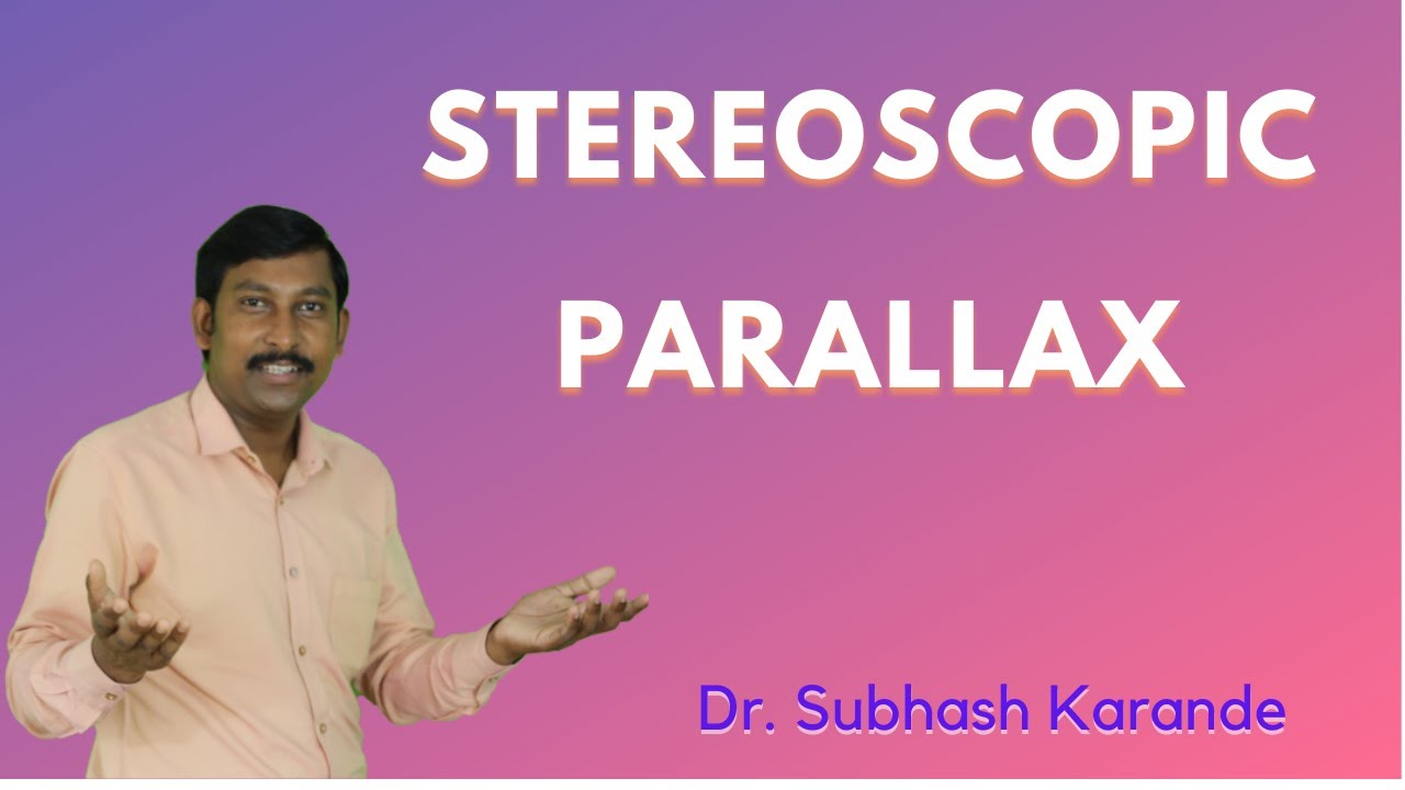 Stereoscopic parallax
