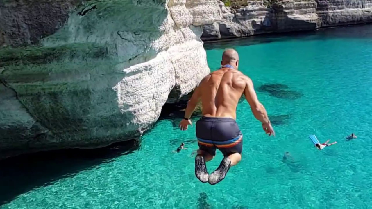 Cliff Jumping Cala Mitjana -Menorca