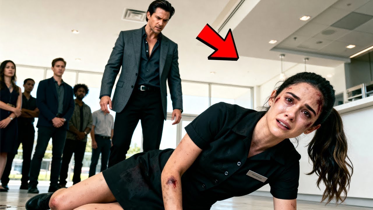 “Please, Don’t Kick Me… I’m Already Hurt, Cried The Simple Waitress — Then Mafia Boss Did This...