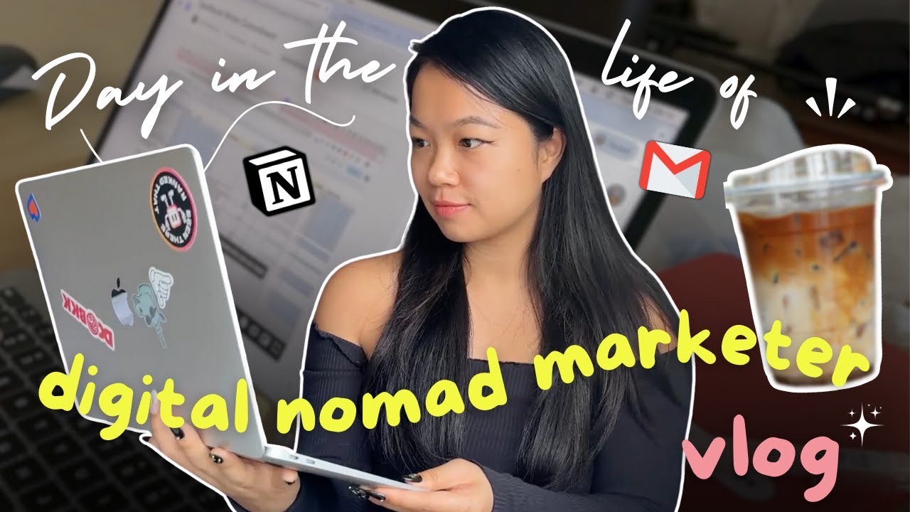 A Day in the Life of a Digital Marketer | Digital Nomad Vlog