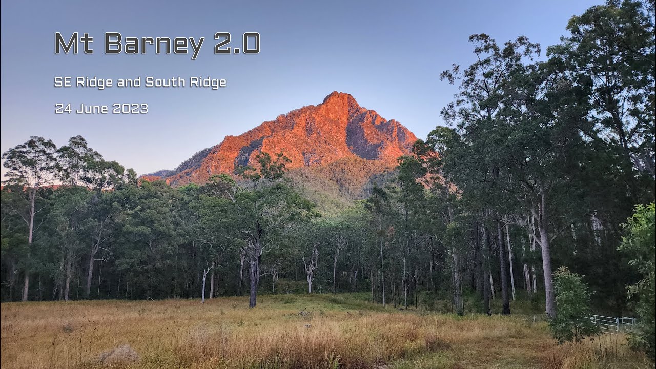 Mt Barney via SE Ridge and South Ridge - spectacular scenery and another incredible hike