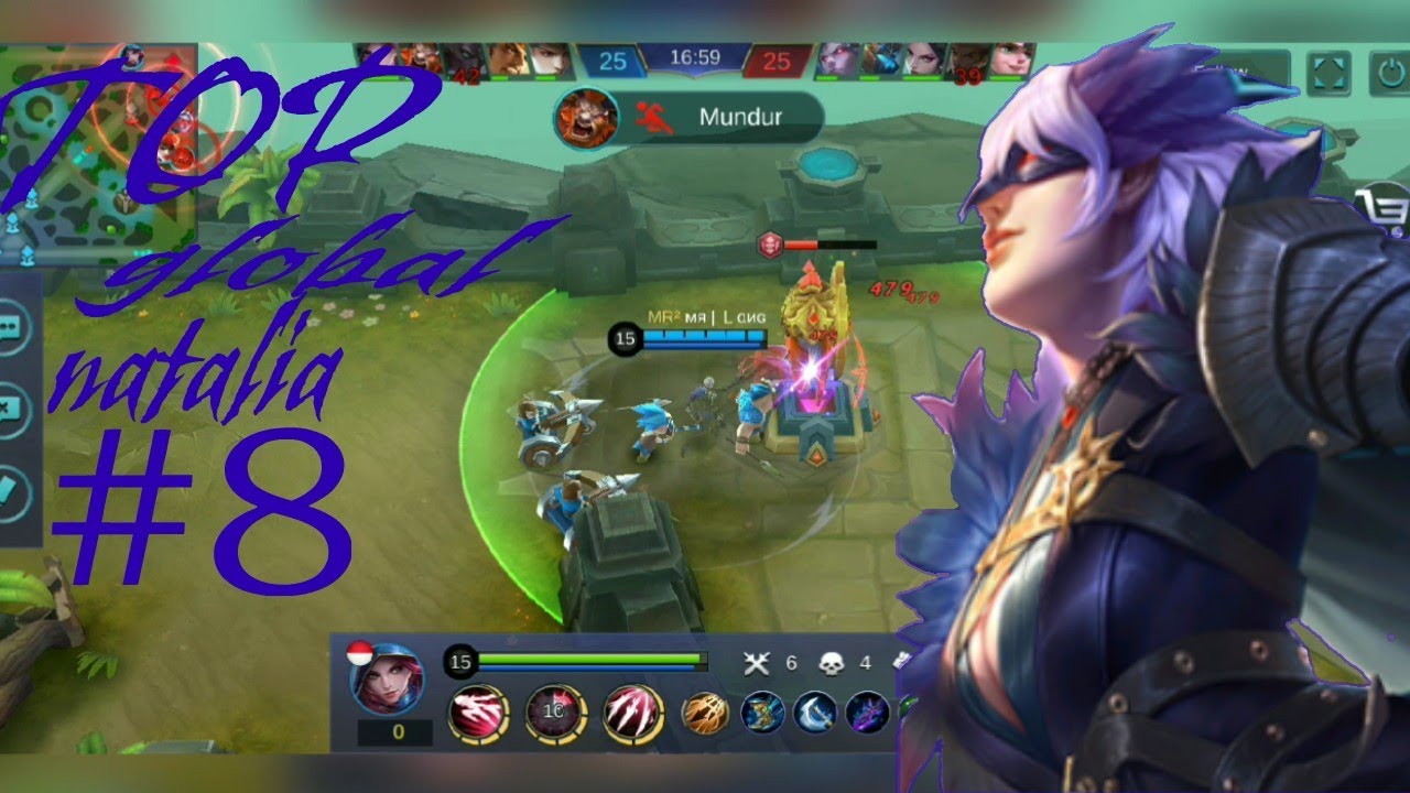 Permainan Yg Sangat Cerdik - Top 8 Global Natalia By Bмя | Ｌ&alpha;иɢ - top global Natalia 2018 - Gameplay