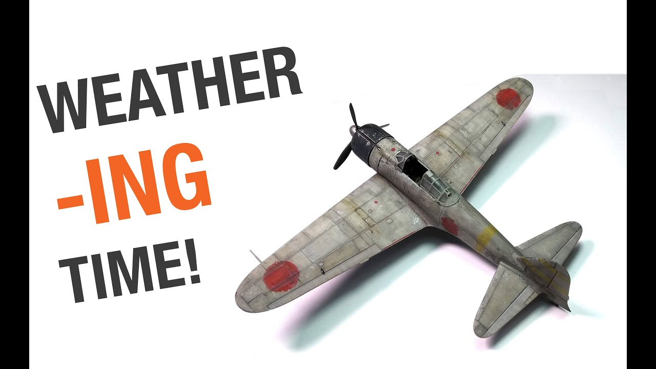 Tamiya A6M2 1/72 - Weathering