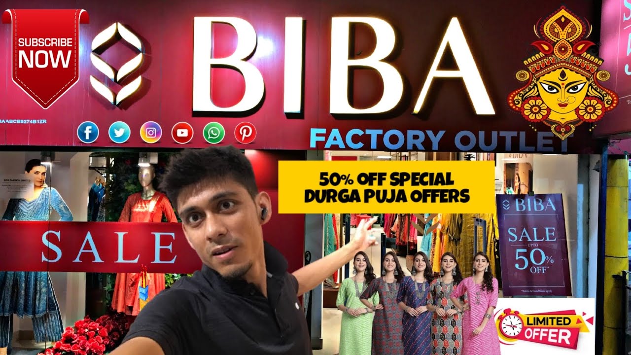 Biba summer collection 50% off// special Durga puja offers|| BiBa silpukhuri guwahati 🎁