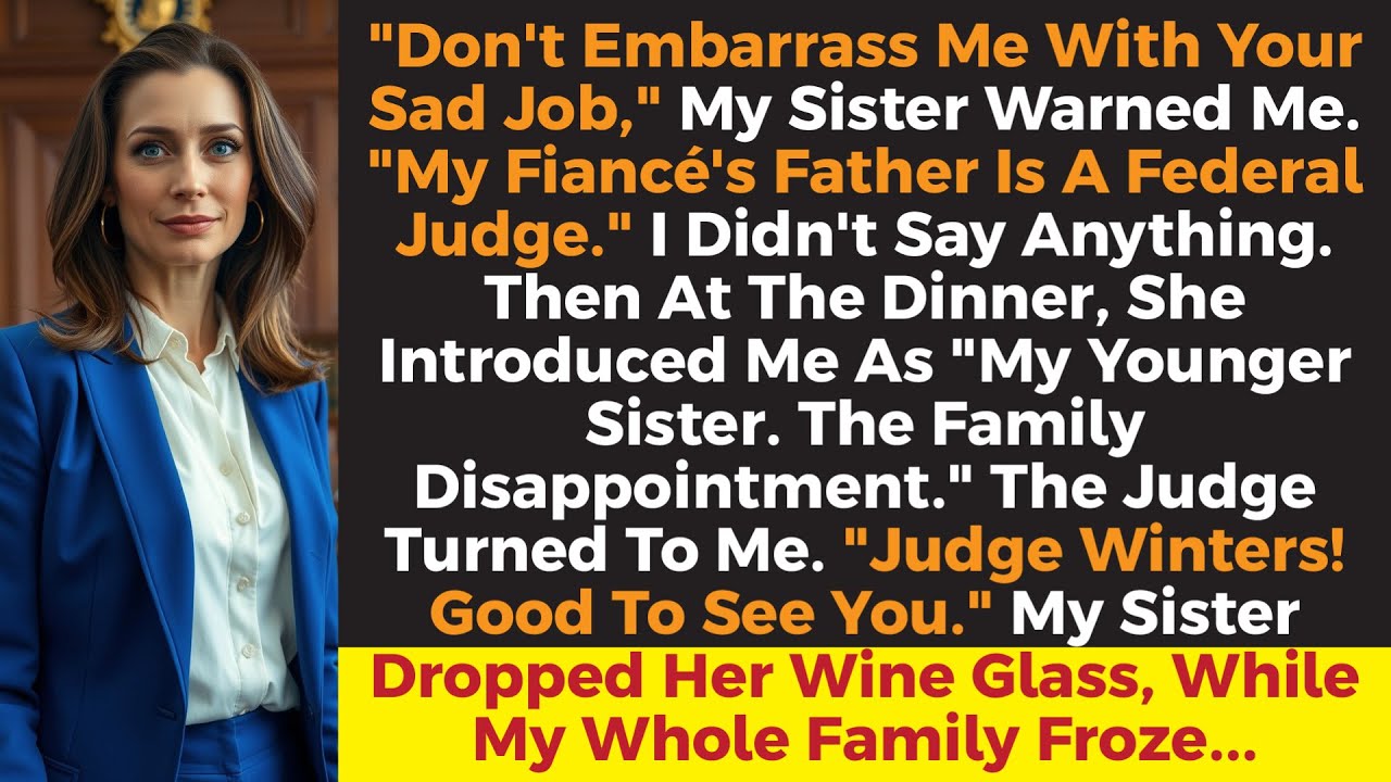 My Sister Warned Me “My Fiancé's Father Is A Federal Judge.” Until He Recognized Me And...