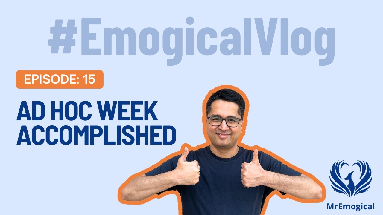 Controlling Work Before It Controls You - Ep:15 - Manish Ahuja | ‪@MrEmogical  - #emogicalvlog