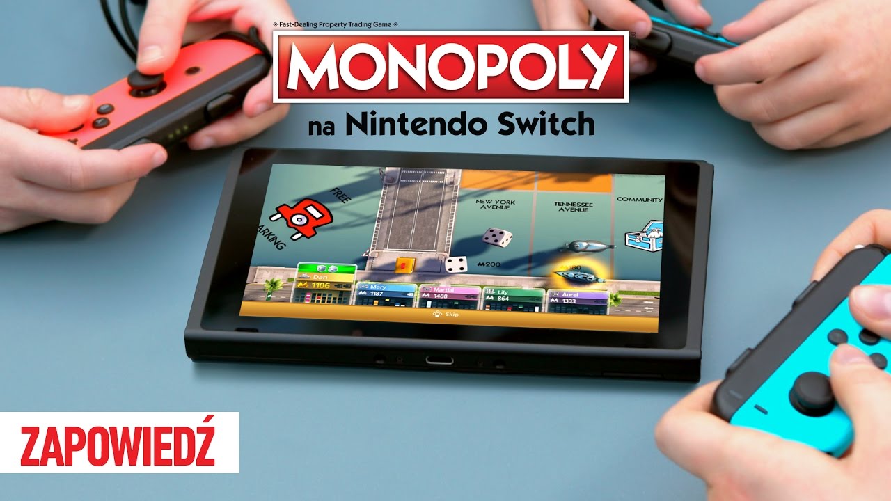 Monopoly na Nintendo Switch - Zapowiedź