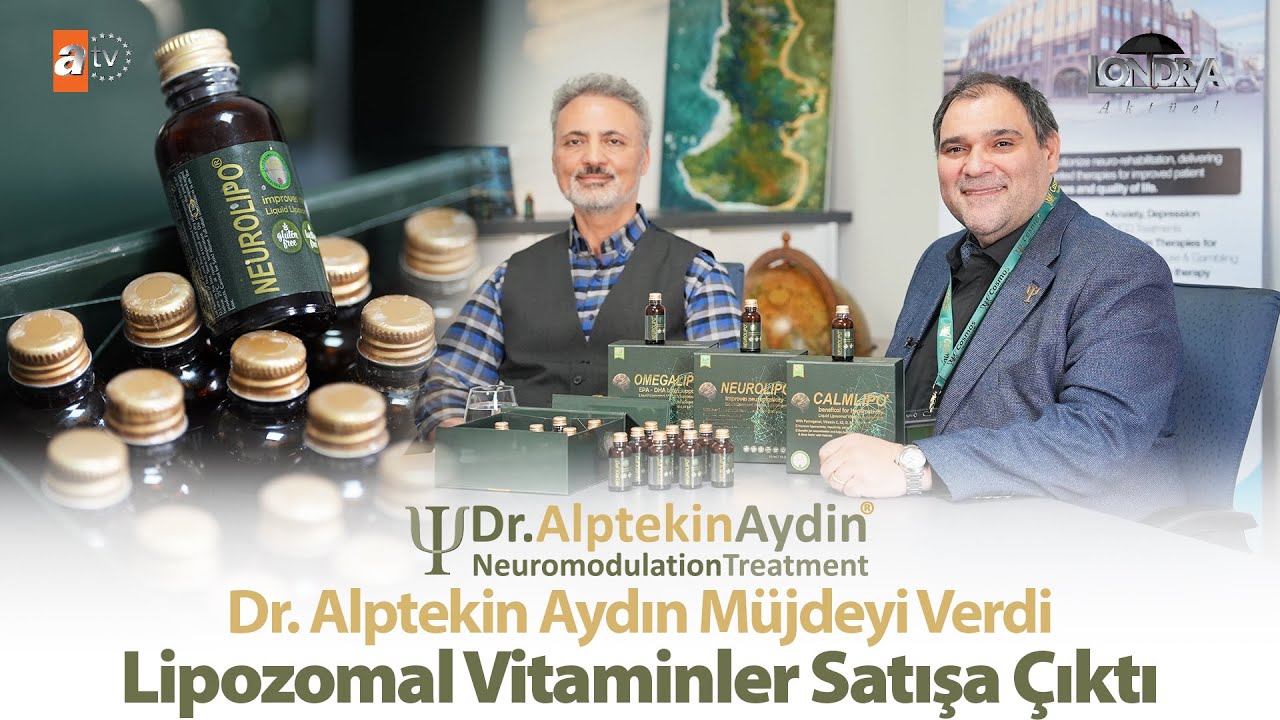 Dr. Alptekin Aydın müjdeyi verdi… Lipozomal vitaminler satışa çıktı… /Londra Aktüel 317. Bölüm
