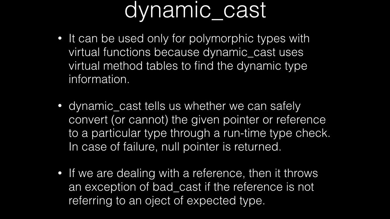 RTTI in C++