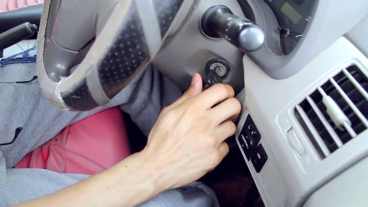 When you drive with your father for the first time!