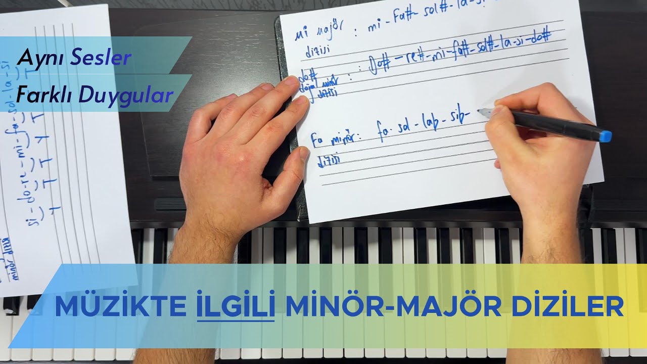 Müzikte İlgili Minör ve İlgili Majör Diziler Nedir? Nasıl Oluşur? Dikkat Edilmesi Gereken İpuçları