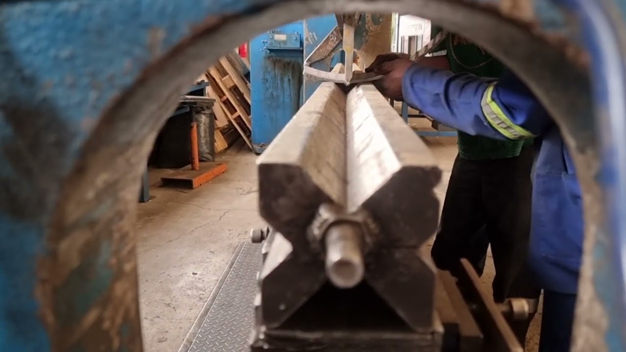 Compilations of bending #bending #satisfying #steelwork #steel how to bend thick steel