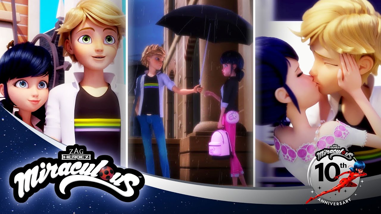 🐞 MARINETTE A ADRIEN – Top 10 nejlepších momentů! 🇨🇿 | CZ dabing | Kouzelná Beruška a Černý Kocour