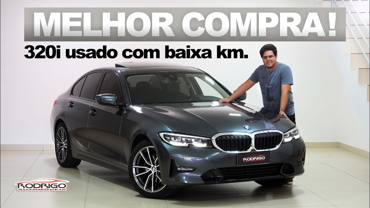 BMW 320i SPORT GP 2020 com apenas 37.097 km à venda na Rodrigo Automóveis!