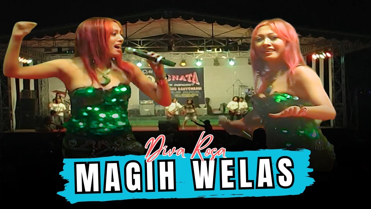 Karaoke - Magih Welas - Diva Rosa (Official Video Karaoke ANEKA SAFARI)