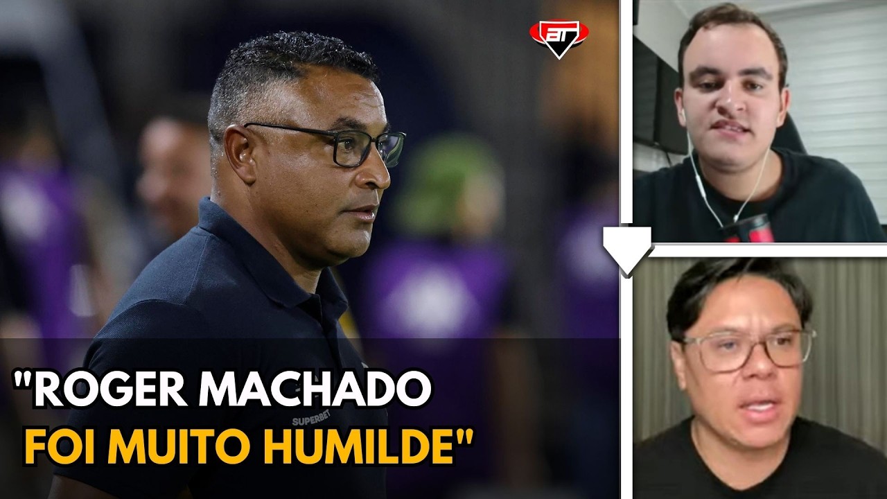 ROGER MACHADO É O LÍDER DO 'VAMOS'! RENAN E SÁ DESTACAM HUMILDADE DO TÉCNICO EM SUBSTITUIÇÃO