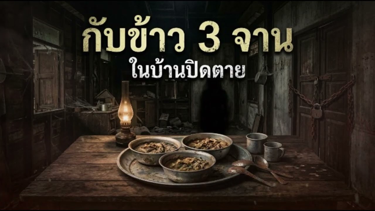 กับข้าวสามจาน ในบ้านปิดตาย EP.42 #ห้องเก็บความหลอน