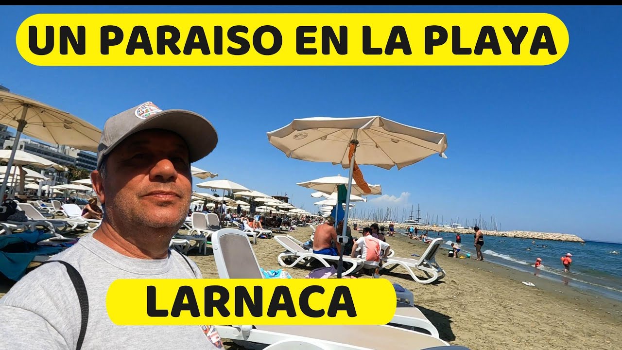 CHIPRE LARNACA , MAÑANA PERFECTA EN SU PLAYA