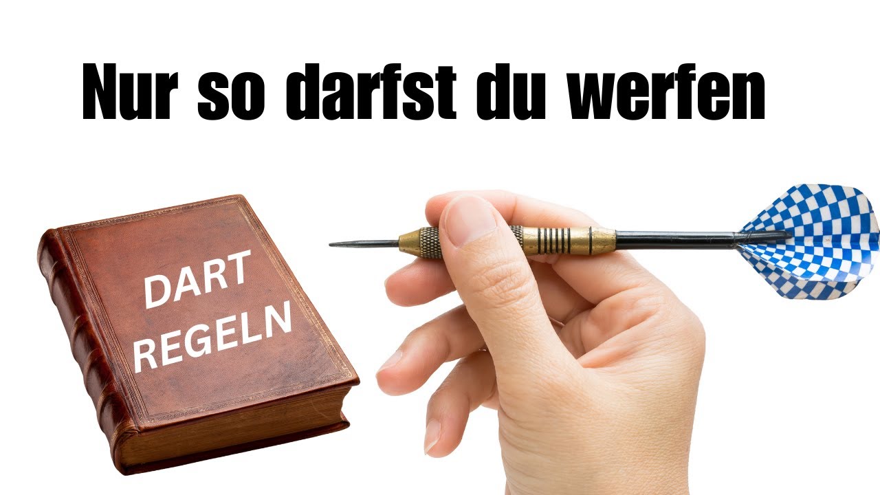 Darf man Darts von unten werfen? Ein Blick in die Regeln + Beispiele
