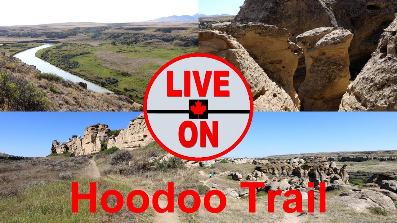 ALBERTA'S SACRED VALLEY: Ancient PETROGLYPHS, Hoodoo Trail #hiking