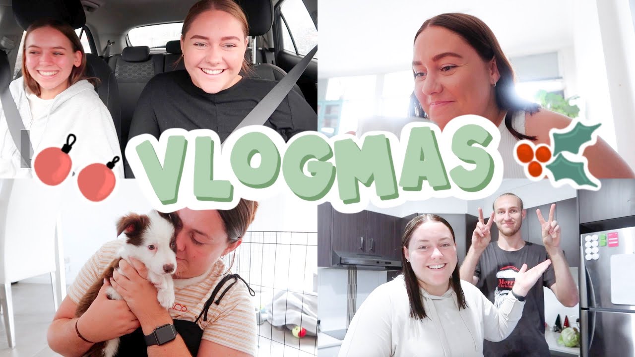 my new house mate + solo beach vacation! - VLOGMAS 🎄