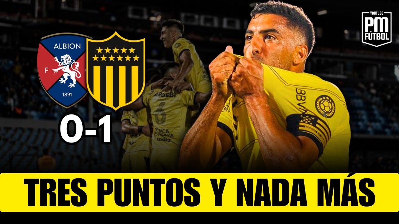 Albion 0-1 Peñarol | Triunfo con el mínimo esfuerzo del carbonero