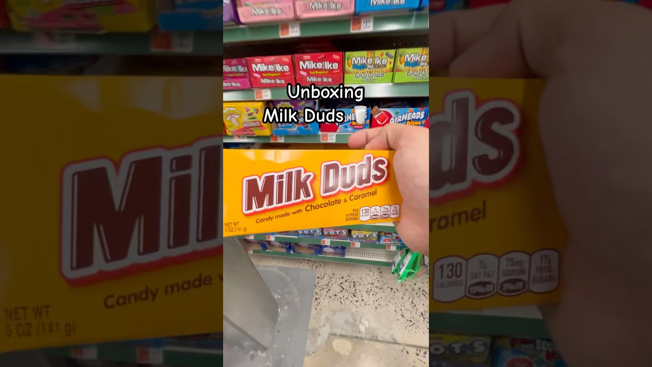 Unboxing Milk Duds 🥛🍫