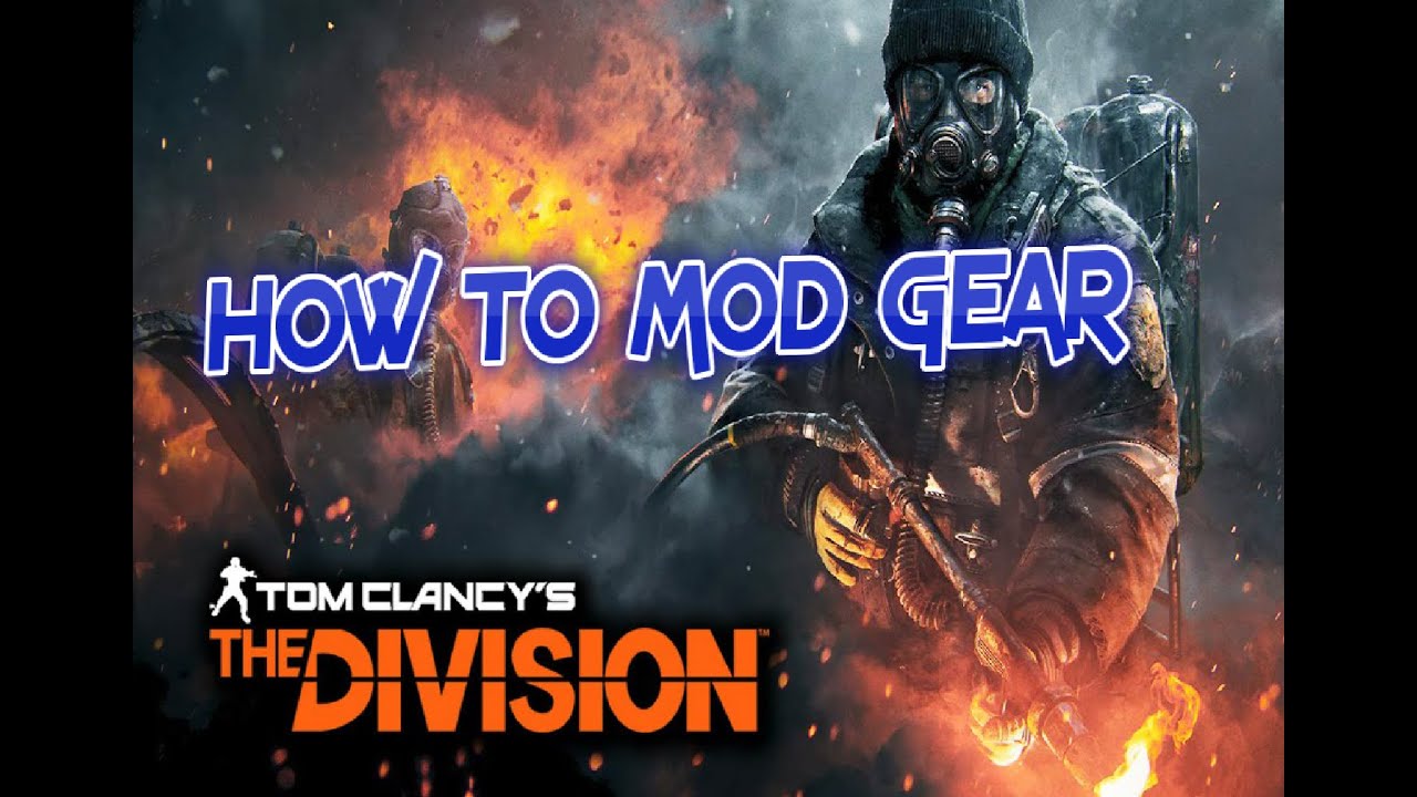 HOW TO MOD GEAR IN THE DIVISION (REPURPOSED AND INTEGRATED MODS)