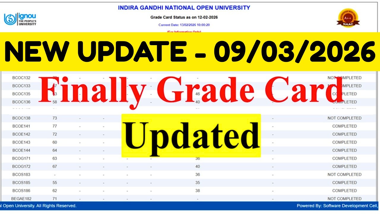 IGNOU Assignment Marks Not Updated | IGNOU Assignment Status Not Found Solution | IGNOU Assignments