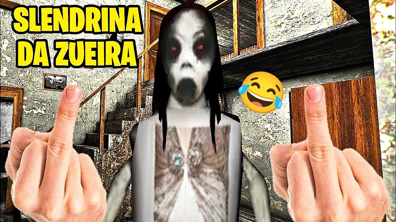 FUGINDO DESSA FANTASMA ALBINA - SLENDRINA DA ZUEIRA