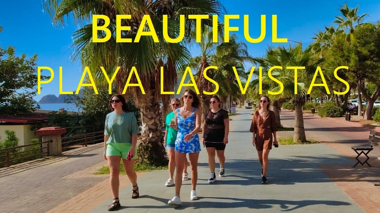 Playa de Las Vistas TENERIFE 2025 🇪🇸 🔴 Is This The Best Beach in Los Cristianos ? [4K UHD]
