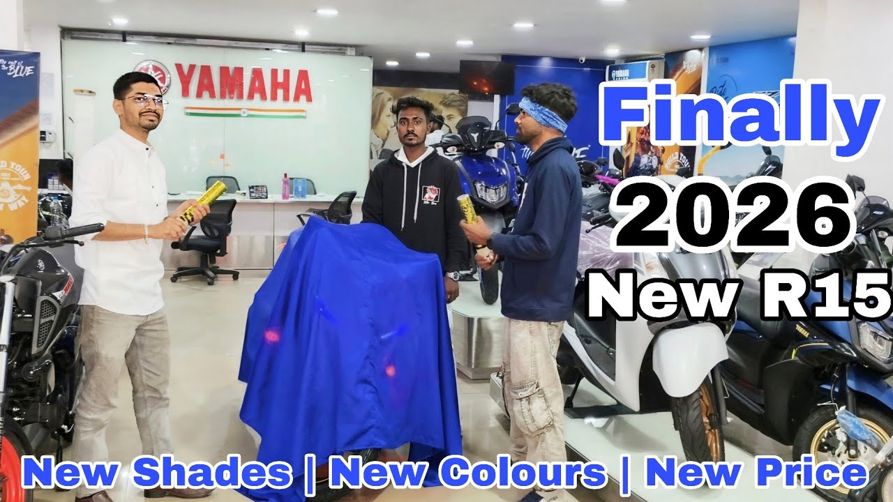 Yamaha R15 V4 2026 New Delivery With New Price 🤑👉💪 | #Bhushanmahato