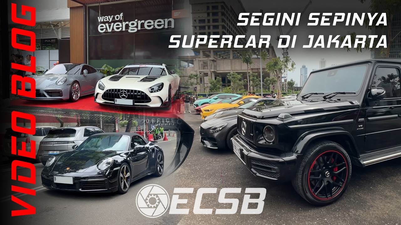 JAKARTA UJAN TERUS, BIKIN SUPERCAR MINDER KELUAR‼️ TAPI...