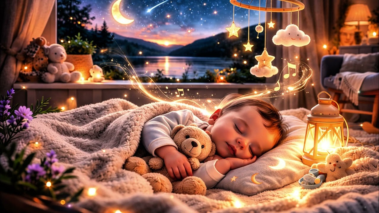 Baby Sleep Music That Works 🌙 | Soothing Lullaby for Deep & Peaceful Night Sleep