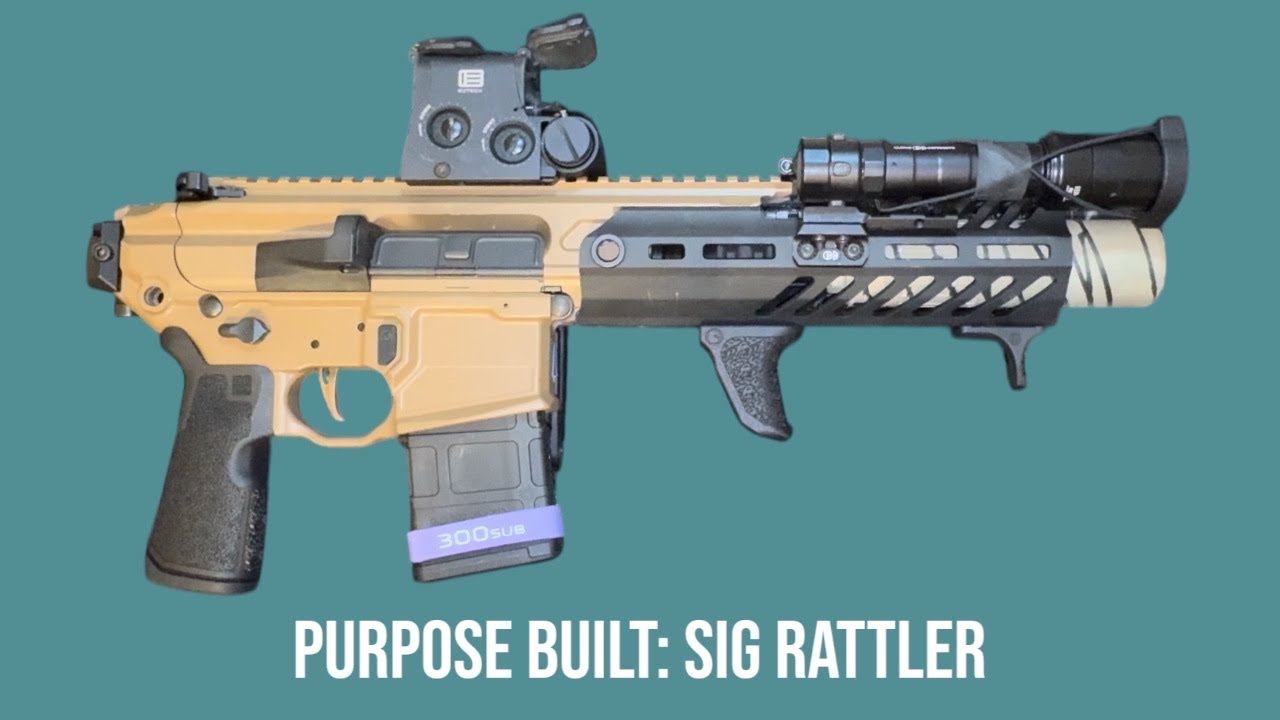 Purpose Built: Sig Rattler Canebrake Suppressed backpack rifle