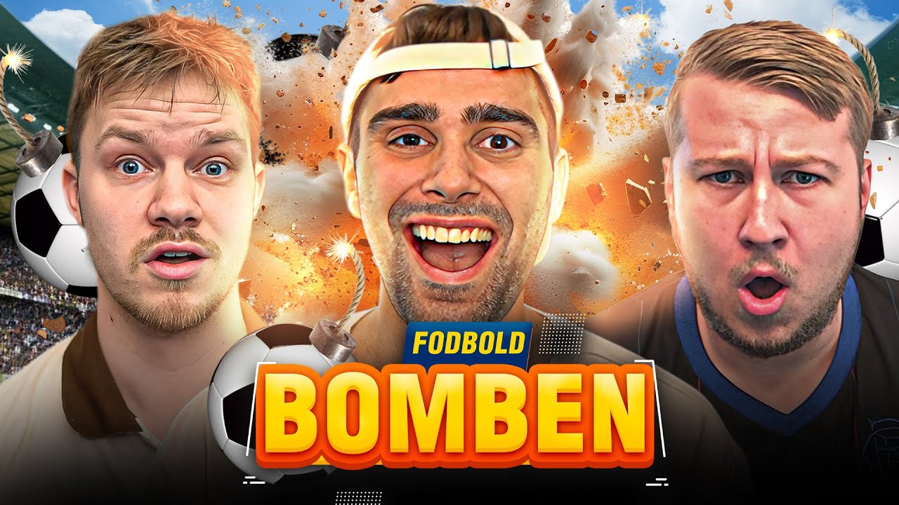 FODBOLD BOMBEN MED JK OG BIMSE!