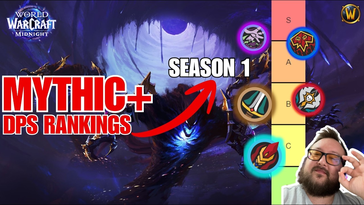 M+ DPS Tier List Midnight | World of Warcraft