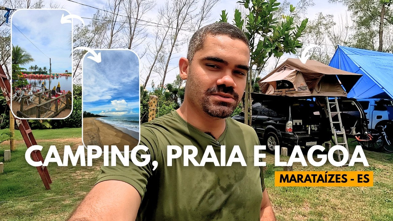 CONHECENDO AS PRAIAS E LAGOA DO SIRI EM MARATAIZES - ES