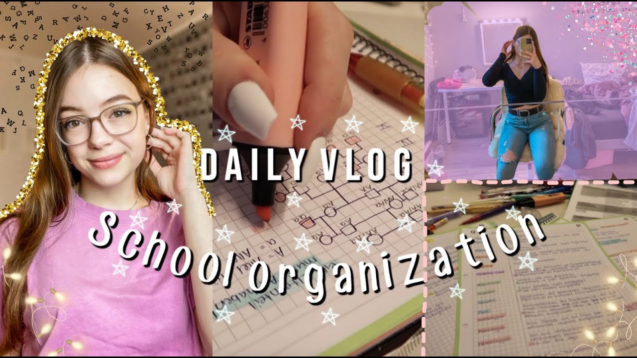 DAILY VLOG, SCHOOL ORGANISATION, Klausurenphase | Hannah Theresa