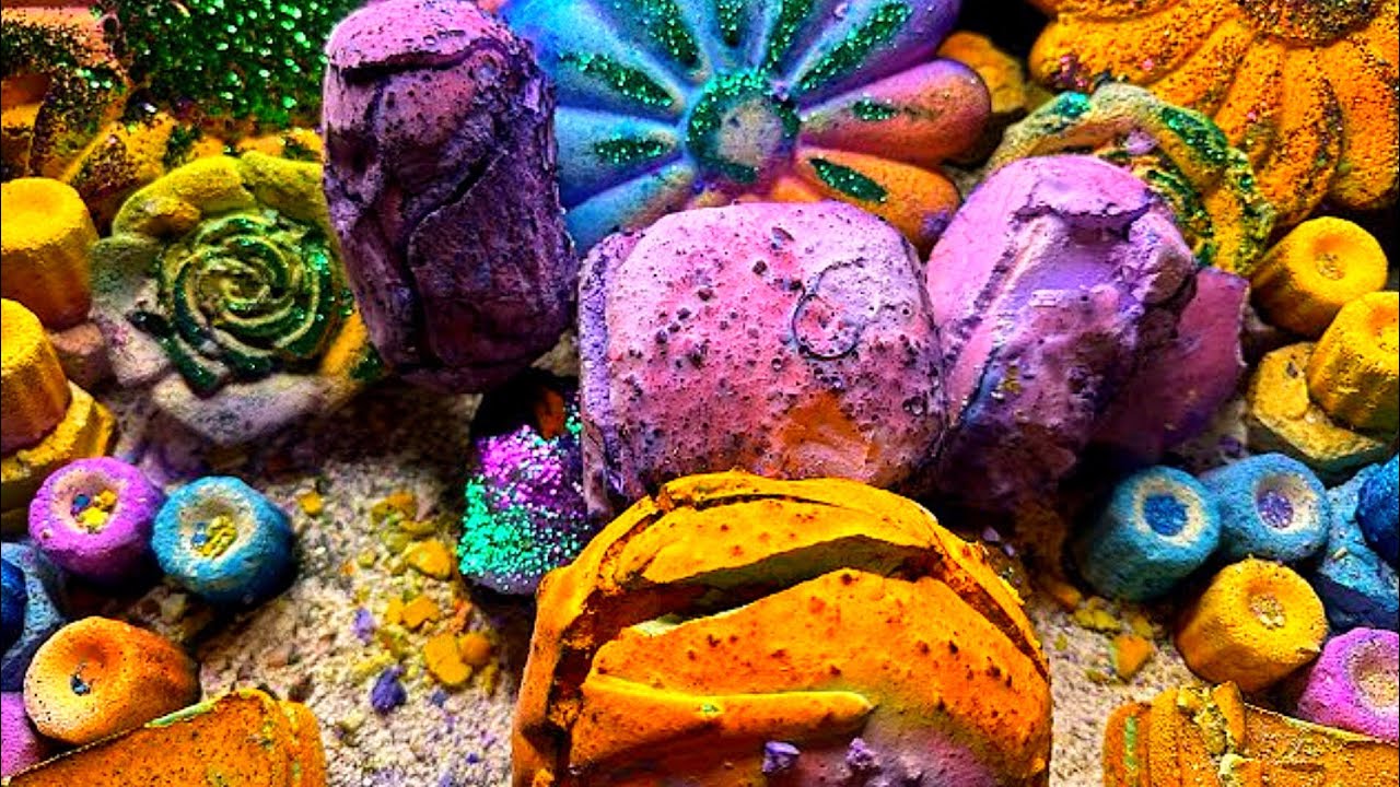 Mass Crush Super Powdery Gym Chalk Crushing Compilation Asmr @ASMRMysticalVibes