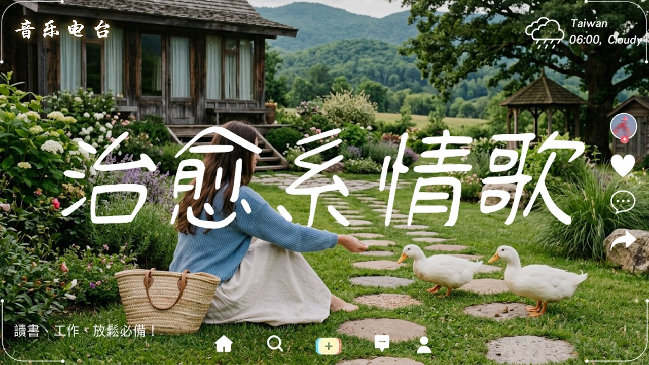 2026最療癒華語歌單 🍀【夜深的時候，這些旋律會抱住你】讀書・工作音樂・放鬆必備｜2026流行歌曲｜溫柔治癒旋律