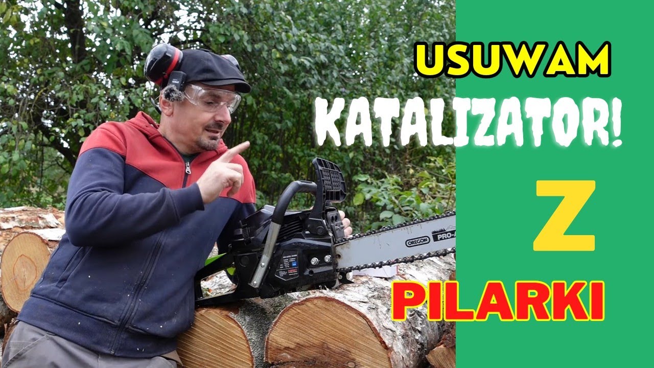 Pilarka z usuniętym katalizatorem, o ile jest szybsza? NAC cst 61-50.