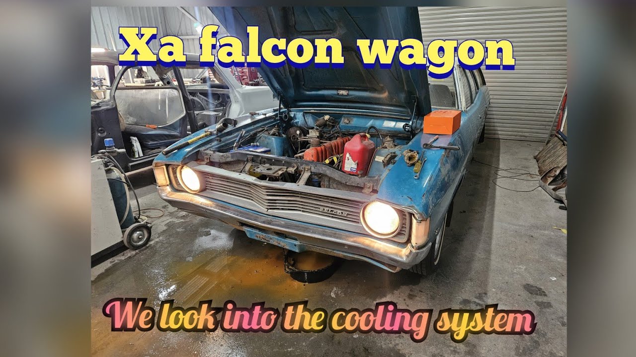 Xa Falcon wagon! Мы чиним систему охлаждения