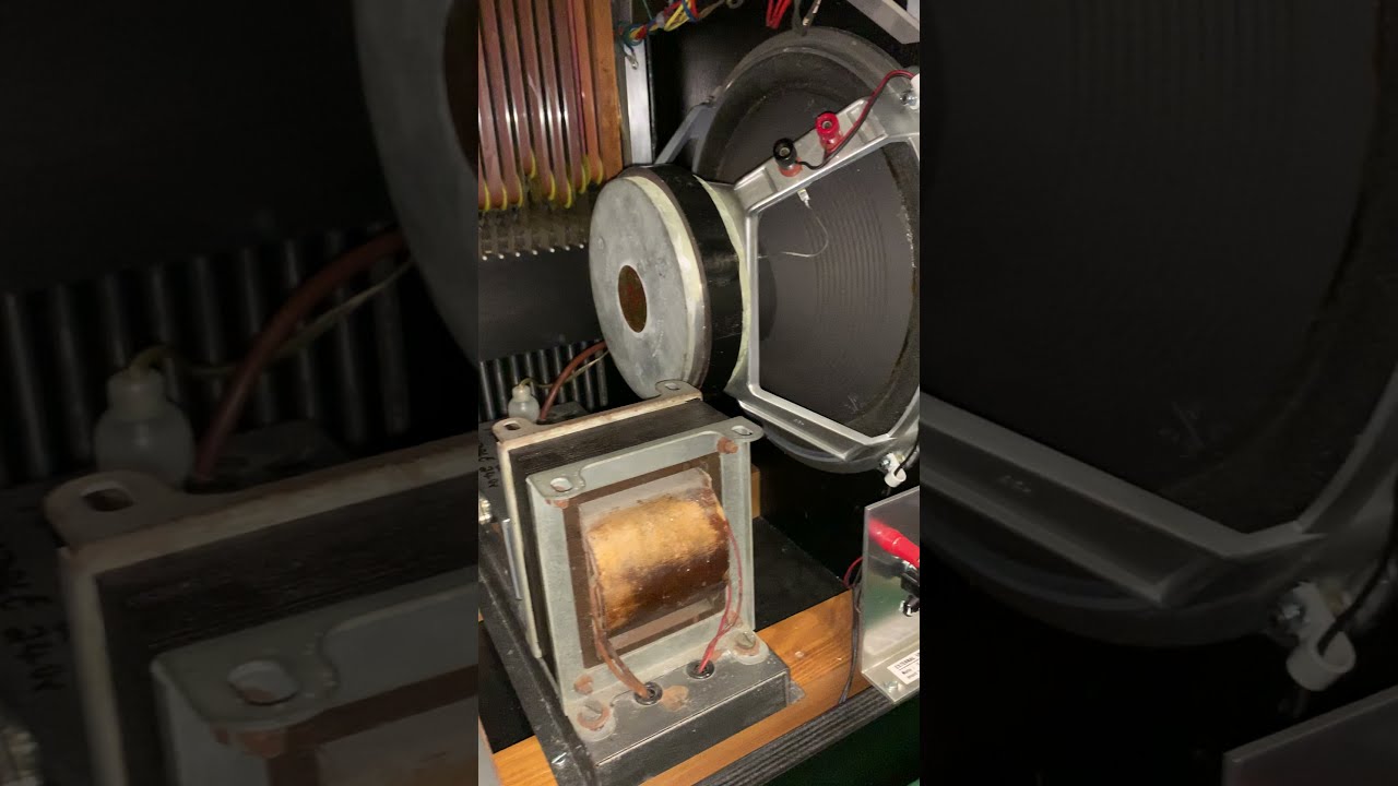 Mellotron Mk II inside detail