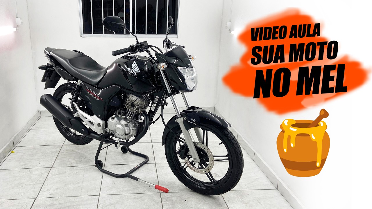 COMO LAVAR SUA MOTO - METODO NUTELA PARA DEIXAR SUA MOTO NO MEL