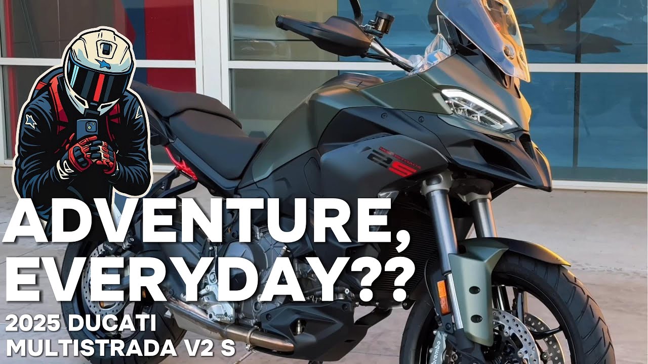 New Ducati Multistrada V2 — Everyday Adventure Redefined with a Twin-Engine Upgrade