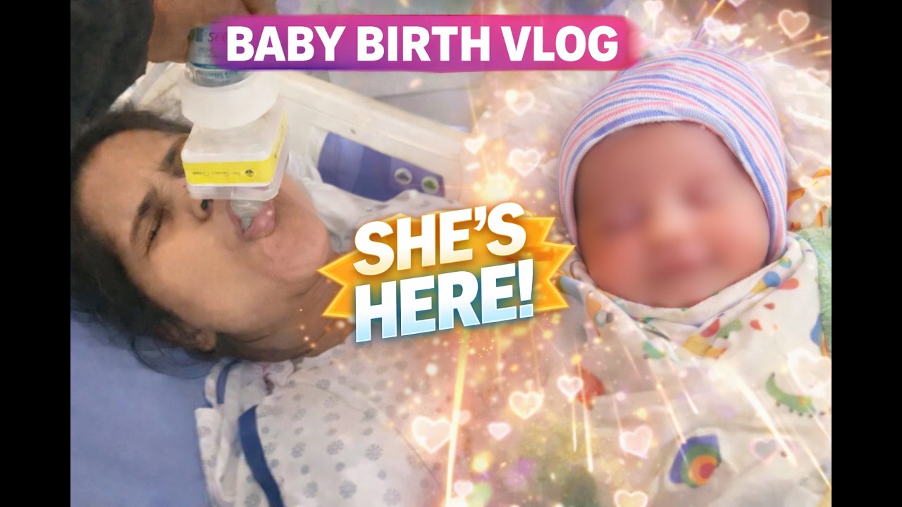 Our 2nd Baby is Here! 🍼 3 AM Rush to Hospital in Canada