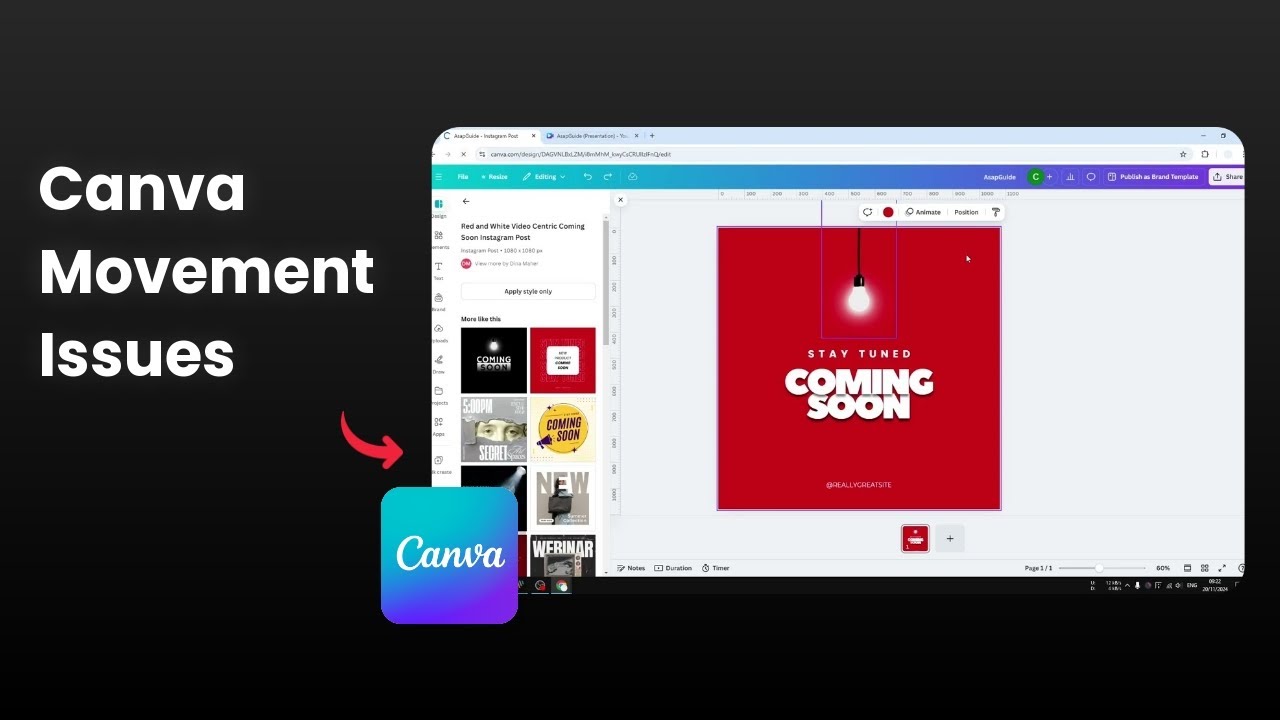 How to Fix Can't Move Anything in Canva